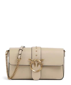 Pinko Shoulder Bags|Crossbody Bags-Love One Classic Slouchy Shoulder bag fine grain cow leather
