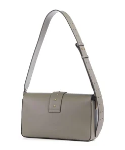 Pinko Shoulder Bags|Crossbody Bags-Love One Classic Slouchy Shoulder bag fine grain cow leather