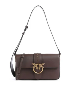 Pinko Shoulder Bags|Crossbody Bags-Love One Classic Slouchy Shoulder bag fine grain cow leather