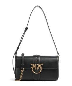 Pinko Shoulder Bags|Crossbody Bags-Love One Classic Slouchy Shoulder bag fine grain cow leather