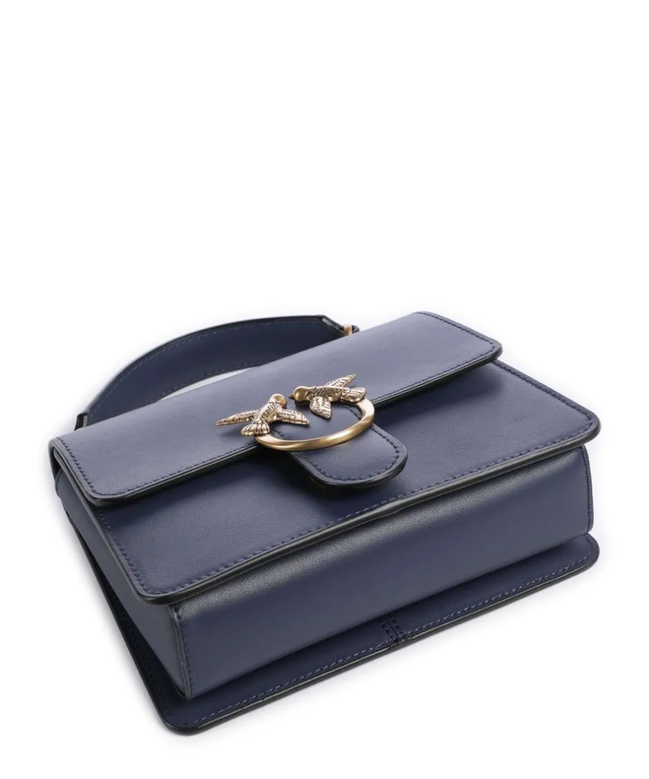 Pinko Handbags|Crossbody Bags-Love One Mini Crossbody bag fine grain cow leather