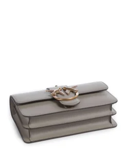Pinko Crossbody Bags-Love One Mini Crossbody bag softly grained calfskin