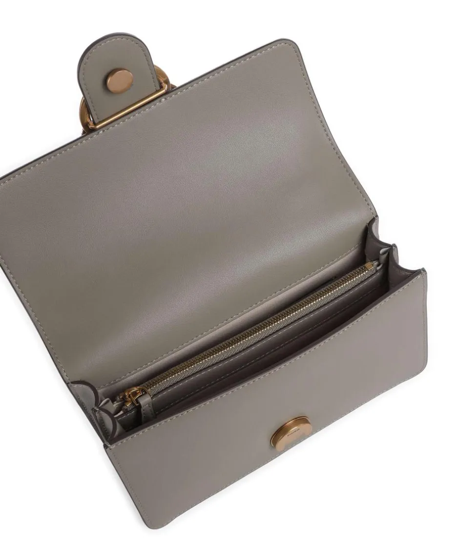 Pinko Crossbody Bags-Love One Mini Crossbody bag softly grained calfskin