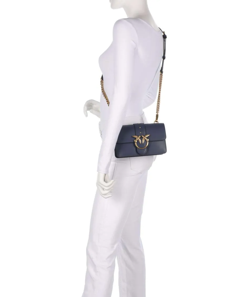 Pinko Clutch & Evening Bags|Crossbody Bags-Love One Mini Crossbody bag softly grained calfskin