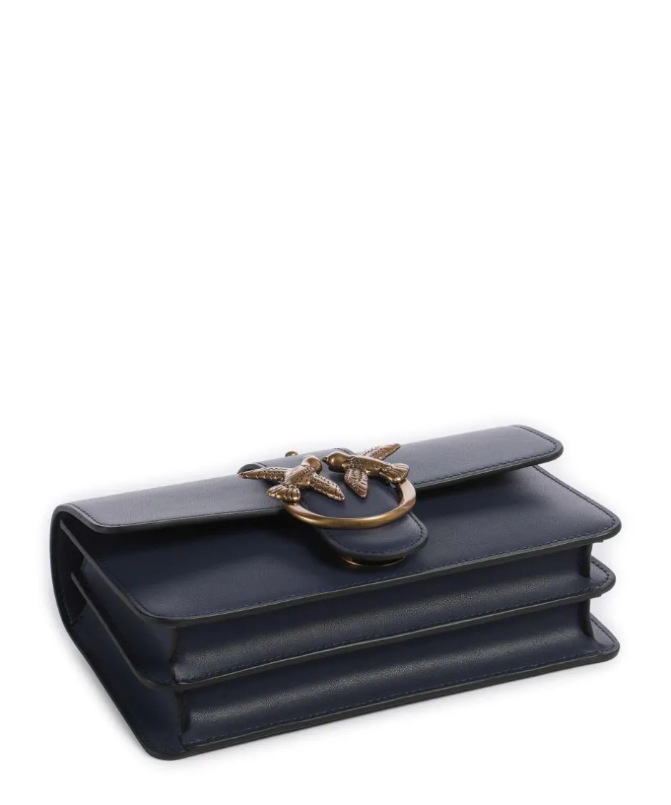 Pinko Clutch & Evening Bags|Crossbody Bags-Love One Mini Crossbody bag softly grained calfskin