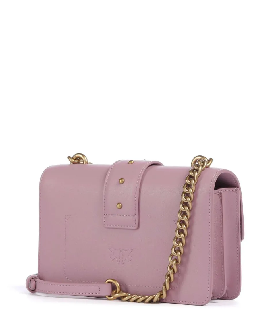 Pinko Clutch & Evening Bags|Crossbody Bags-Love One Mini Crossbody bag softly grained calfskin