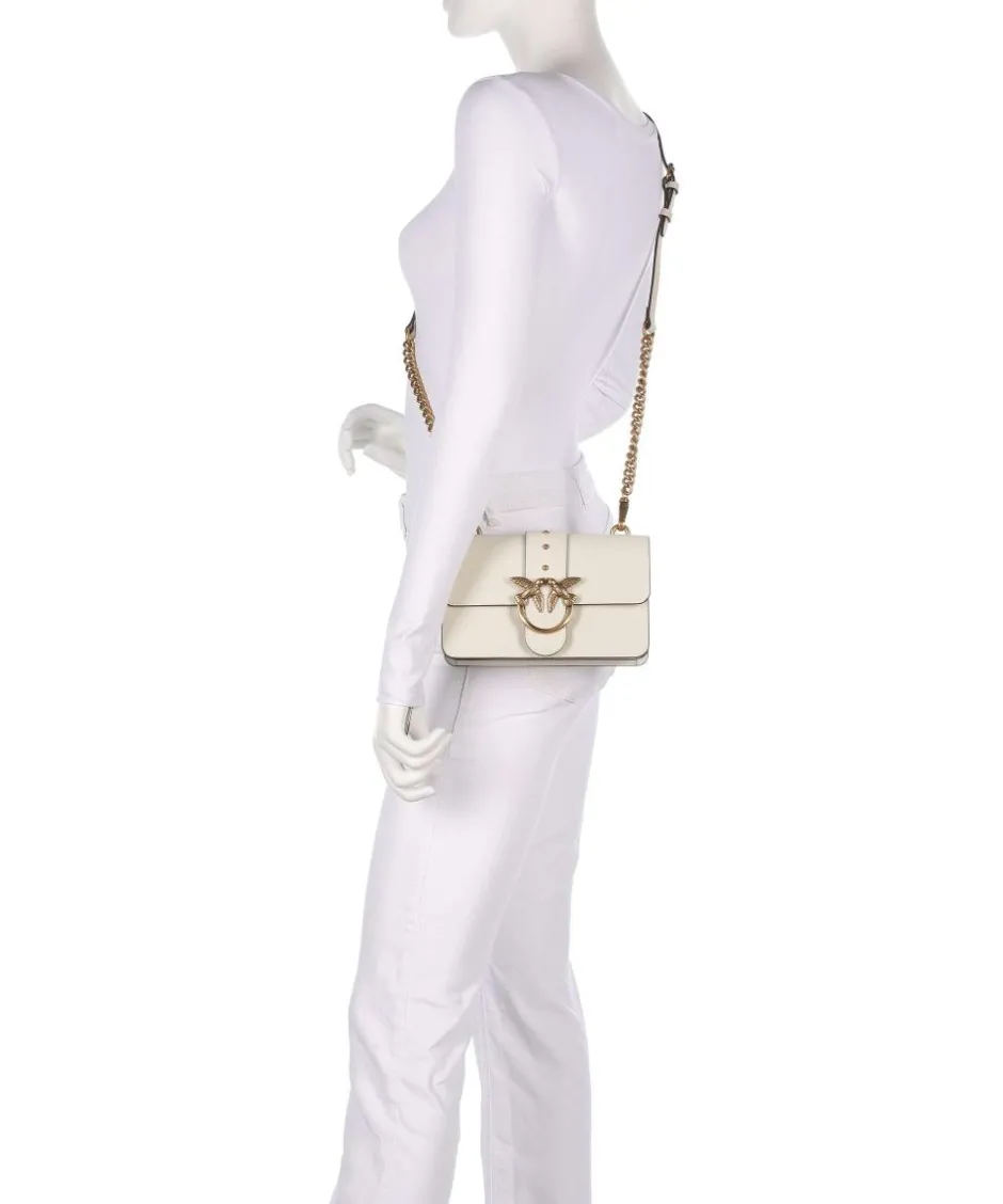 Pinko Clutch & Evening Bags|Crossbody Bags-Love One Mini Crossbody bag softly grained calfskin