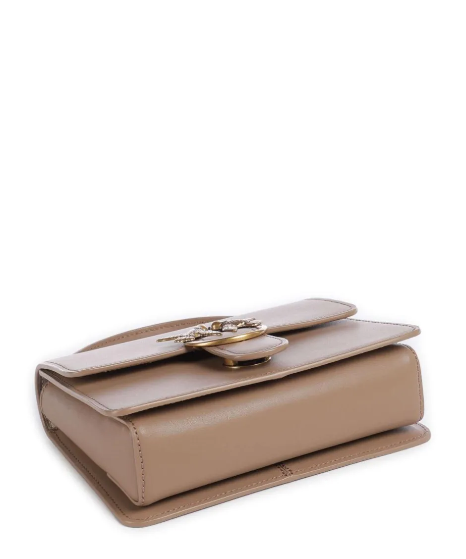 Pinko Handbags|Crossbody Bags-Love One Mini Crossbody bag fine grain cow leather