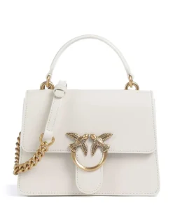 Pinko Clutch & Evening Bags|Handbags-Love One Mini Crossbody bag fine grain cow leather