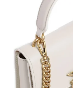 Pinko Clutch & Evening Bags|Handbags-Love One Mini Crossbody bag fine grain cow leather