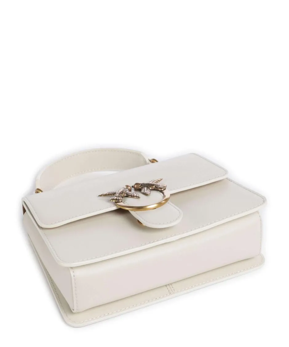 Pinko Clutch & Evening Bags|Handbags-Love One Mini Crossbody bag fine grain cow leather