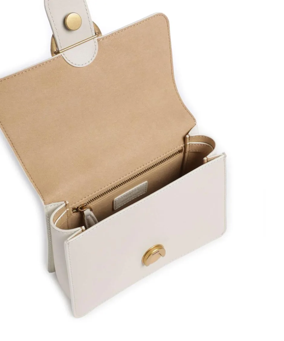 Pinko Clutch & Evening Bags|Handbags-Love One Mini Crossbody bag fine grain cow leather