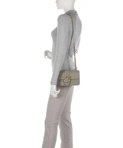 Pinko Clutch & Evening Bags|Crossbody Bags-Love One Mini Crossbody bag softly grained calfskin