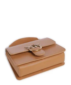 Pinko Handbags|Crossbody Bags-Love One Mini Crossbody bag fine grain cow leather