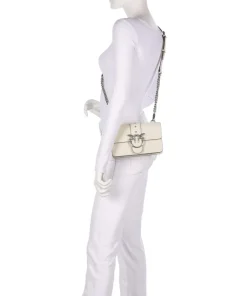 Pinko Clutch & Evening Bags|Crossbody Bags-Love One Mini Crossbody bag softly grained calfskin