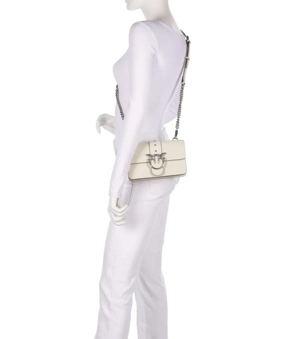 Pinko Clutch & Evening Bags|Crossbody Bags-Love One Mini Crossbody bag softly grained calfskin