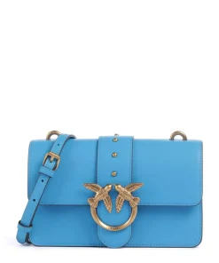 Pinko Crossbody Bags-Love One Mini Crossbody bag softly grained calfskin