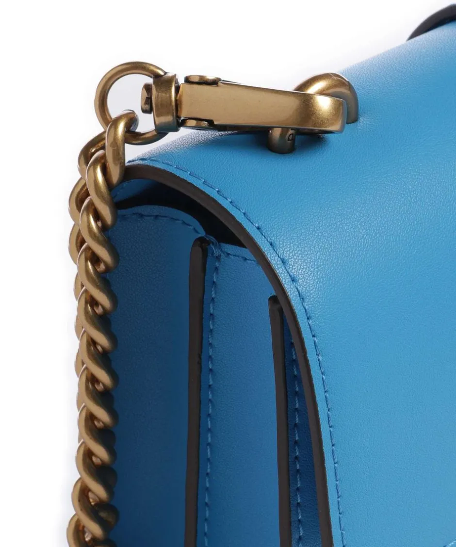 Pinko Crossbody Bags-Love One Mini Crossbody bag softly grained calfskin