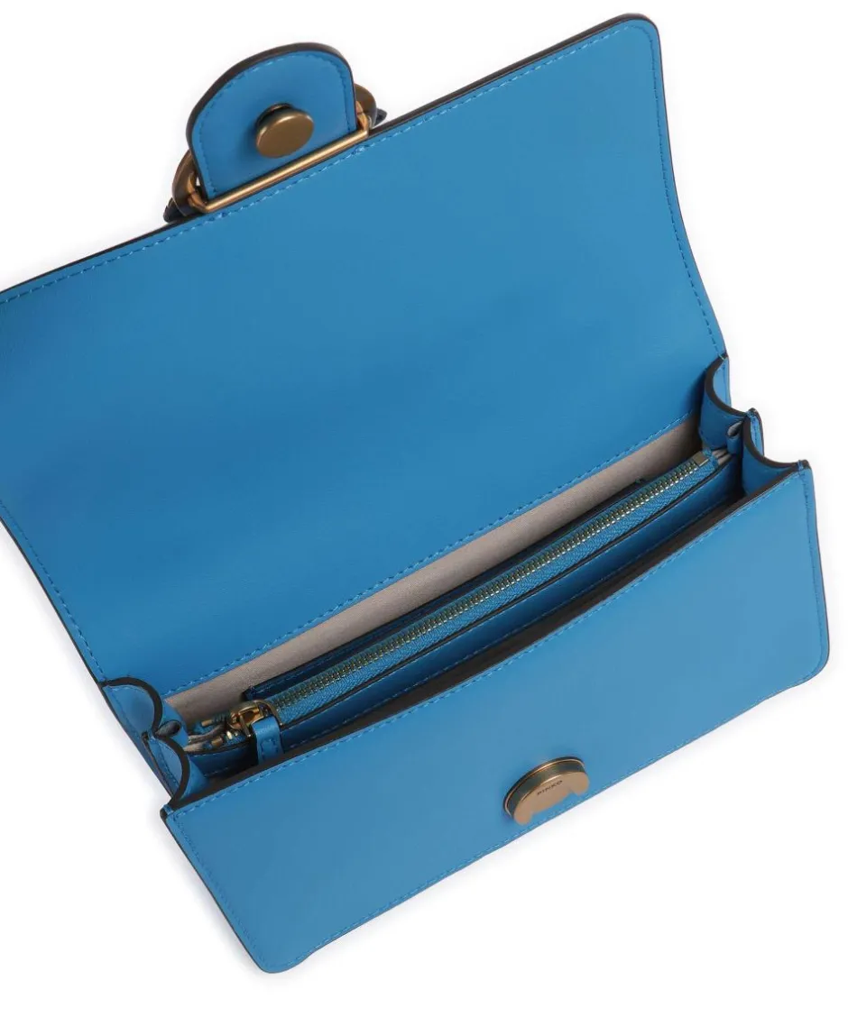 Pinko Crossbody Bags-Love One Mini Crossbody bag softly grained calfskin
