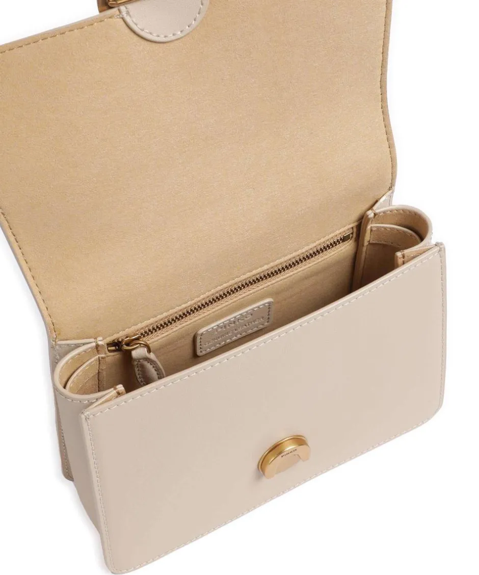 Pinko Handbags|Crossbody Bags-Love One Mini Crossbody bag fine grain cow leather