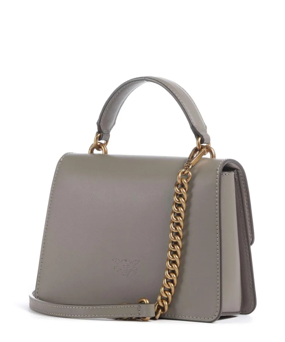 Pinko Handbags|Crossbody Bags-Love One Mini Crossbody bag fine grain cow leather