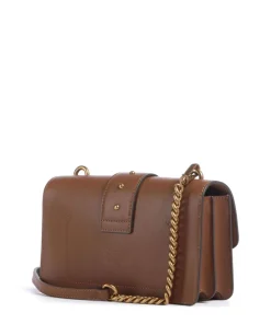 Pinko Crossbody Bags-Love One Mini Crossbody bag softly grained calfskin