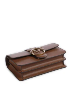 Pinko Crossbody Bags-Love One Mini Crossbody bag softly grained calfskin