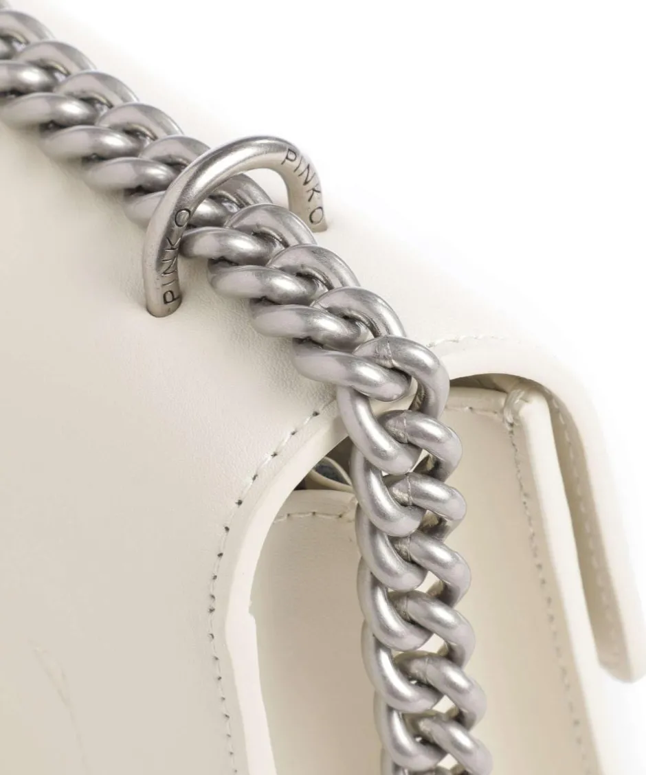 Pinko Shoulder Bags|Crossbody Bags-Love One Mini Shoulder bag fine grain cow leather