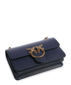 Pinko Clutch & Evening Bags|Shoulder Bags-Love One Mini Shoulder bag fine grain cow leather