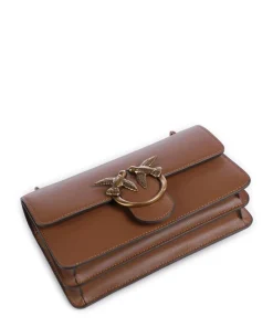 Pinko Shoulder Bags|Crossbody Bags-Love One Mini Shoulder bag fine grain cow leather