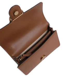 Pinko Shoulder Bags|Crossbody Bags-Love One Mini Shoulder bag fine grain cow leather