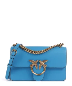 Pinko Shoulder Bags|Crossbody Bags-Love One Mini Shoulder bag fine grain cow leather