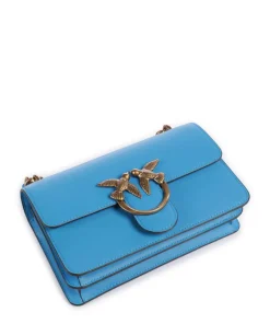 Pinko Shoulder Bags|Crossbody Bags-Love One Mini Shoulder bag fine grain cow leather