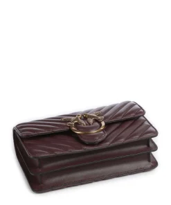 Pinko Shoulder Bags|Crossbody Bags-Love One Mini Shoulder bag fine grain leather