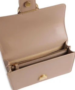 Pinko Shoulder Bags|Crossbody Bags-Love One Mini Shoulder bag fine grain cow leather