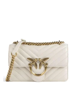 Pinko Shoulder Bags|Crossbody Bags-Love One Mini Shoulder bag fine grain leather