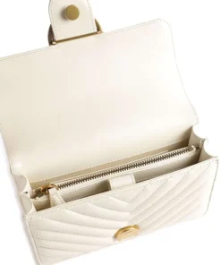 Pinko Shoulder Bags|Crossbody Bags-Love One Mini Shoulder bag fine grain leather