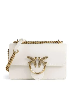 Pinko Shoulder Bags|Crossbody Bags-Love One Mini Shoulder bag fine grain cow leather