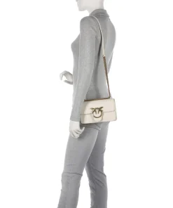 Pinko Shoulder Bags|Crossbody Bags-Love One Mini Shoulder bag fine grain cow leather