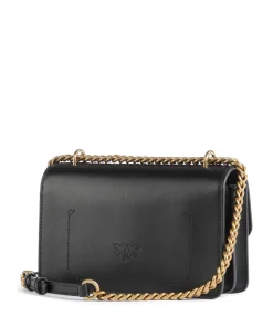 Pinko Shoulder Bags|Crossbody Bags-Love One Mini Shoulder bag fine grain cow leather