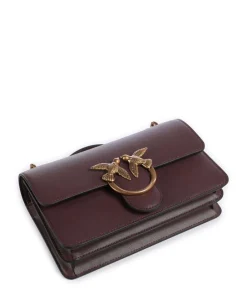 Pinko Shoulder Bags|Crossbody Bags-Love One Mini Shoulder bag fine grain cow leather
