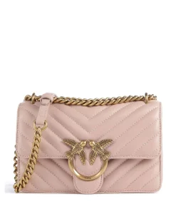 Pinko Shoulder Bags|Crossbody Bags-Love One Mini Shoulder bag fine grain leather