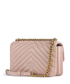 Pinko Shoulder Bags|Crossbody Bags-Love One Mini Shoulder bag fine grain leather