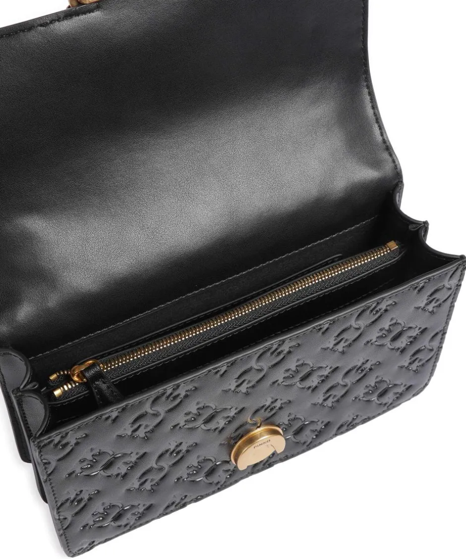 Pinko Shoulder Bags|Crossbody Bags-Love One Mini Shoulder bag embossed leather