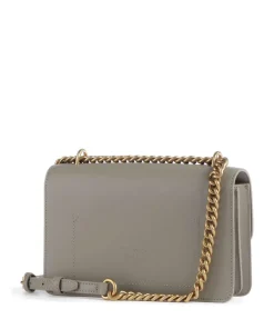 Pinko Shoulder Bags|Crossbody Bags-Love One Mini Shoulder bag fine grain cow leather