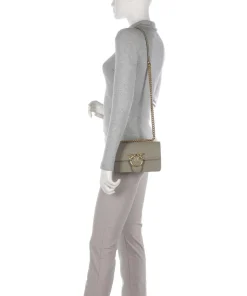 Pinko Shoulder Bags|Crossbody Bags-Love One Mini Shoulder bag fine grain cow leather