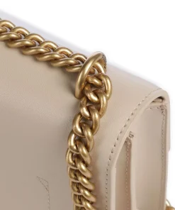 Pinko Shoulder Bags|Crossbody Bags-Love One Mini Shoulder bag fine grain cow leather