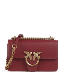 Pinko Shoulder Bags|Crossbody Bags-Love One Mini Shoulder bag fine grain cow leather