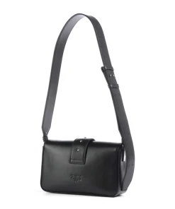 Pinko Shoulder Bags|Crossbody Bags-Love One Mini Slouchy Shoulder bag softly grained calfskin