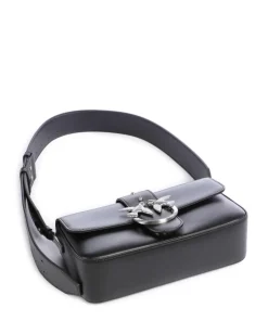 Pinko Shoulder Bags|Crossbody Bags-Love One Mini Slouchy Shoulder bag softly grained calfskin